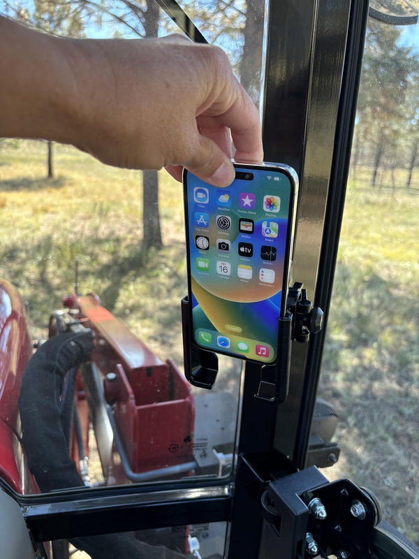 Caddie Buddy Magnetic Phone Mount for Tractors/Heavy Equipment