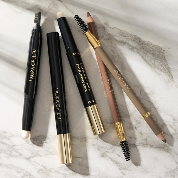LAURA GELLER NEW YORK Bravo Brows Soft Pencil + Brush, Blonde
