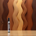 Black Furniture Repair Wood Cabinet Floor Touch Up Markers Scratch Filler Remover - Mahogany Wood Polish and Care Wood Floor Markers Repair Kit(ZS295)