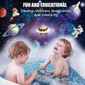 Galaxy Bath Bombs for Kids with Surprise Inside Organic Bubble Bath Bombs | Bath Bombs with Educational Outer Space Planet Toys, Gentle, Natural &