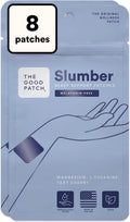 The Good Patch Slumber Sleep Patch Support, Melatonin Free, Sustained Release, Natural Patch with L-Theanine, Magnesium, Tart Cherry Extract,
