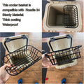 Cooler Basket Compatible with YETI Roadie 24, Dry Goods Wire Cooler Rack Storage Will Keep Smaller Items Dry and Stay Goods High for Roadie 24 Ice