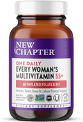 New Chapter Women'S Multivitamin 50 plus for Cellular Energy, Heart & Immune Support with 20+ Nutrients + Astaxanthin - Every Woman'S One Daily