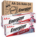 Energizer AA and AAA Batteries, 48 Count, Combo Pack Contains 24 Max Double A and 24 Max Triple A Batteries AA/AAA Combo