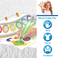 Crayola Color Wonder Magic Light Brush, Mess Free Painting Station for Kids, Gift for Kids, Learning Toddler Activity Toy, Ages 3+ 25 Piece Set