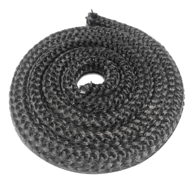 Wood Stove Gasket (7/8" X 72" Rope), Wood Stove Door Gasket, Grey Color Fiberglass Door Seal, 7/8 in High Temperature Re