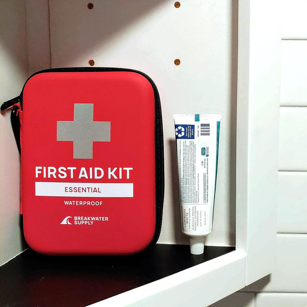 Breakwater Supply™ First Aid Kit for Car, Home, Office, Travel, Dorm, Businesses, 101 Piece HSA FSA Household & AirBNB Essentials Medical Kit &