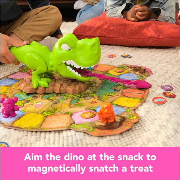 Spin Master Games Snack-O-Saurus Rex Hungry Dinosaur Kids Board Game Multi Color