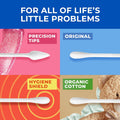Q-Tips Swabs Travel Pack,30 Count, Pack of 1 Blue