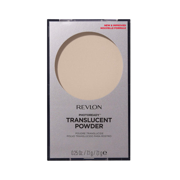 Revlon Photoready Blurring Face Powder Makeup, Longwear Medium-Full Coverage with Flawless Finish, Shine & Oil-Free, 001 Translucent, 0.25 Oz