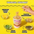 Maruchan Instant Lunch Ramen Noodles, Cheddar Cheese Flavor – Japanese-Style Instant Noodle Soup, Easy Meal Ready in 3 Minutes – 2.25 Oz. (12 Pack)