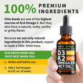 (2 Pack) Organic Vitamin D3 K2 Drops with MCT Oil & Omega 3 - Liquid Vitamin D3 5000 IU - K2 D3 Vitamin Supplement - Vitamin D Drops for Women &