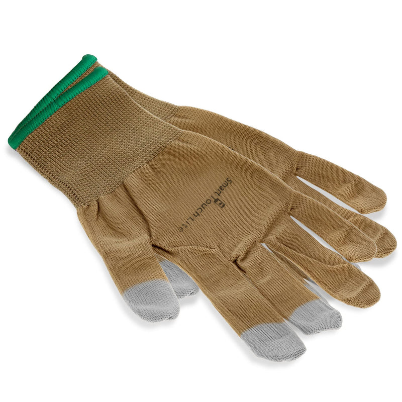 Indoor/Outdoor Touchscreen Gloves, Comfort Barrier, SILVER Thread