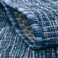 Unique Loom Outdoor Solid Collection Area Rug (5' Octagon Blue/Navy Blue)