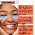 Pacifica Undereye Spot Serum Mask Ã¢ÂÂ Bright Eye Vitamin C Mask for Dark Circles & Hydration, Brightening under Eye Treatment, Vegan &
