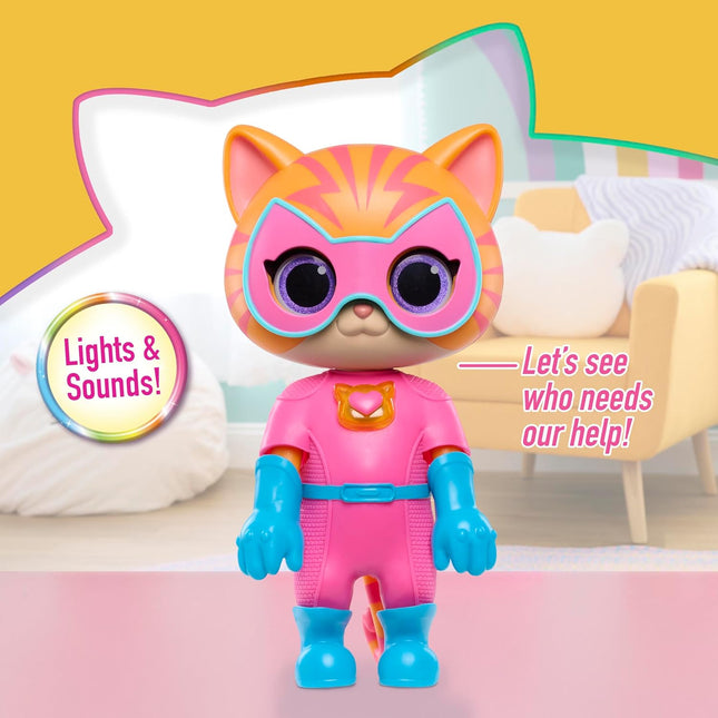 Just Play Disney Junior Superkitties Cat-Tastic Transforming Ginny Lights and So
