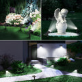 Linkind Solar Lights Outdoor Waterproof Landscape Spotlight Daylight 2 Pack Cool White 2 Pack