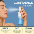 Clear Beauty Hyaluronic Acid & Collagen Face Mist - Dermatologist Tested, Moisturizes & Tones Skin, Anti-Aging, Natural Ingredients, Cruelty-Free,
