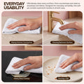 Utopia Towels 24 Pack Washcloths, 12x12 in, 100% Cotton, White White 24