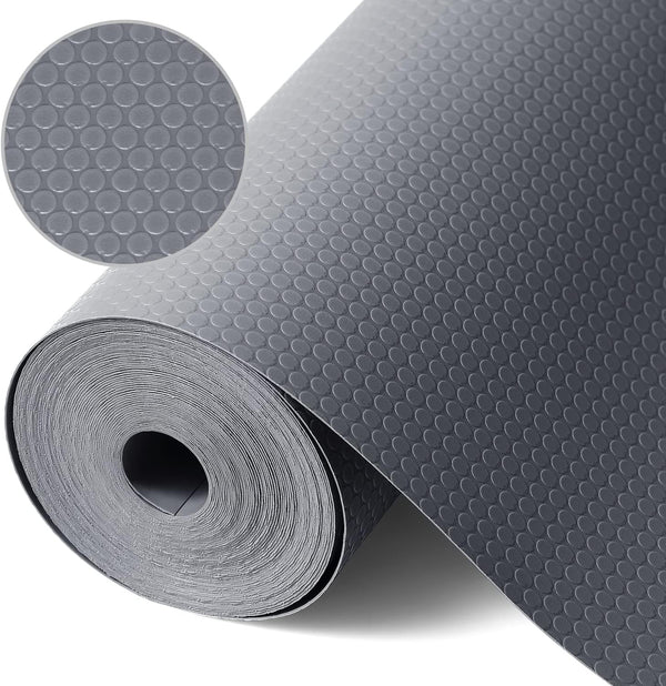 Shelf Liners for Kitchen Cabinets Refrigerator Liners Waterproof & Oil-Proof Kitchen Cupboard Liner Plastic Drawer Mats EVA Non Adhesive Fridge