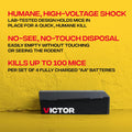 Victor Humane Mouse Traps Indoor for Home - M250B - No Touch Electric Mouse Traps for Home