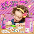 Decorate Your Own Water Bottle Kits for Girls, Mermaid Painting Diamond Art & Bracelet Making Kit for Girls, Crafts for Kids Ages 4-8, Birthday