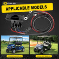 Golf Cart 48V Charger Receptacle for EZGO RXV 2008-Up Electric, EZGO RXV Charger Receptacle for 2Five 2010-Up Electric Golf Cart, EZGO Delta-Q