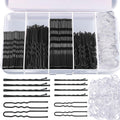 Teenitor 300Pcs Bobby Pins for Women Bobby Pins Black, Hair Pins for Women