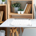 2026-2027 Desk Calendar, Jul.2026 - Dec.2027, 16.8" x 12" | Thick Paper, Desk Calendar 2026-2027/Wall Calendar 2-in-1 with Corner Protectors,