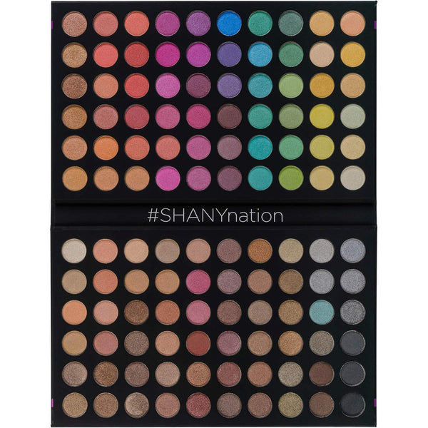 SHANY Ultimate Fusion - 120 Color Highly Pigmented Makeup Palette Long Lasting Blendable Natural Colors Eye Shadow Palette Natural Nude and Neon