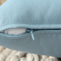MIULEE Pack of 2 Decorative Outdoor Waterproof Pillow Covers Garden Cushion Sham Throw Pillowcase Shell for Spring Patio Tent Couch 16x16 Inch