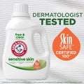 ARM & HAMMER Sensitive Skin Free Clear, 140 Loads Liquid Laundry Detergent, 140 Fl Oz