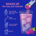 Gohydrate Instant Hydration Powder Packets - Low Sodium Electrolytes Drink Mix - Natural Hydration Support, Sugar Free Electrolyte Flavored Powder