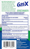Gas-X Extra Strength Chewable Gas Relief Tablets with Simethicone 125 mg for Bloating Relief, Cherry - 72 Count 72 Count (Pack of 1)