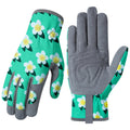 Baidast Gardening Gloves for Women, Breathable Leather Garden Gloves with Grip, Thorn Proof Work Gloves Women(medium)-green+yellow Medium (Pack of 1)