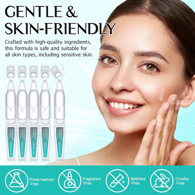 Hyaluronic Acid Serum for Face, 3% Hyaluronic Acid Serum Ultra-Hydrating Tube, a