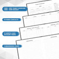 Daily Planner 2025-2026 - Daily Planner 2025-2026 One Page per Day, Full Page per Day, Jul 2025 - Jun 2026, 5.8" X 8.4", Agenda for 365 Days