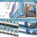 Planner 2026-2027- Academic Planner 2026-2027, JUL 2026 - JUN 2027, 6.4" x 8.5" Calendar Planner, Monthly Tabs, Hardcover, Thick Paper, Daily
