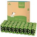 Dog Poop Bags Rolls 540 Count, Unscented Refill Rolls, 9" X 13" Doggie Poop Bags, Dog Waste Bags BY PobbY 540 Bags
