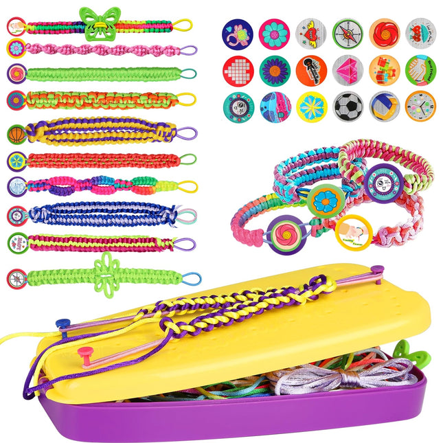 Friendship Bracelet Making Kit Toys, Ages 7 8 9 10 11 12 Year Old Girls Gifts Id