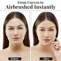 Magicminerals Airbrush Foundation by Jerome Alexander Ã¢ÂÂ 2Pc Set with Airbrush Foundation and Kabuki Brush - Spray Makeup with Anti-Aging