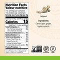 CHIMES ORIGINAL Ginger Chews (1-Pound 1 LB BAG) Premium Natural Chewy Ginger Candy — 16 OZ Individually Wrapped Ginger Chew Candy Ginger 16 Ounce