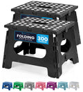 Handy Laundry Folding Lightweight Step Stool Is Sturdy Enough to Support Adults and Safe Enough for Kids. Opens Easy with One Flip. Great for