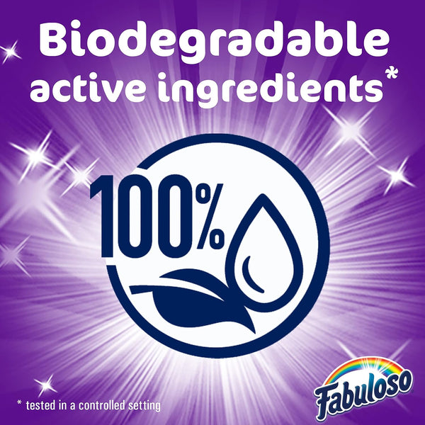 Fabuloso Multi-Purpose Cleaner 2x Concentrated, Lavender - 128 fl oz 128 Fl Oz (Pack of 1)