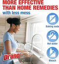 Drano Balance Drain Clog Remover and Cleaner, Non-Corrosive Formula, Safe on All Pipes and Septic Tanks, Formulated Using Only Essential