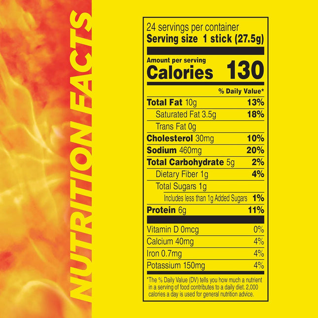 Slim Jim Giant Smoked Meat Sticks, Original Flavor, 6G Protein per Stick, Father