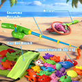 CozyBomB™ Magnetic Fishing Toys Game Set for Kids | Water Table Bathtub Kiddie Pool Party Pole Rod Net, Outdoor Plastic Floating Fish, Toddler