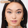 L'Oreal Paris True Match Super-Blendable Foundation, Medium Coverage Liquid Foundation Makeup, N3, Light Medium, 1 Fl Oz