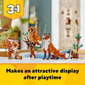 LEGO Creator 3 in 1 Forest Animals Red Fox Toys - Building Toys for Kids, Boys & Girls, Ages 9+ - W/ 3 Building Options into Fox, Owl, or Squirrel