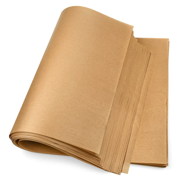 DISSKNIC 100PCS Unbleached Parchment Paper 12 x 16, Precut for Baking, Half Sheet for Cookie Sheets, Kitchen Gadgets and Supplies for Oven